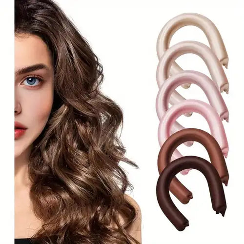 Jumbo Heatless Hair Curler Flexi Rods