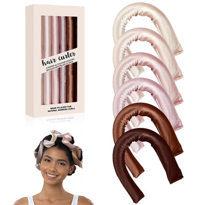 Jumbo Heatless Hair Curler Flexi Rods